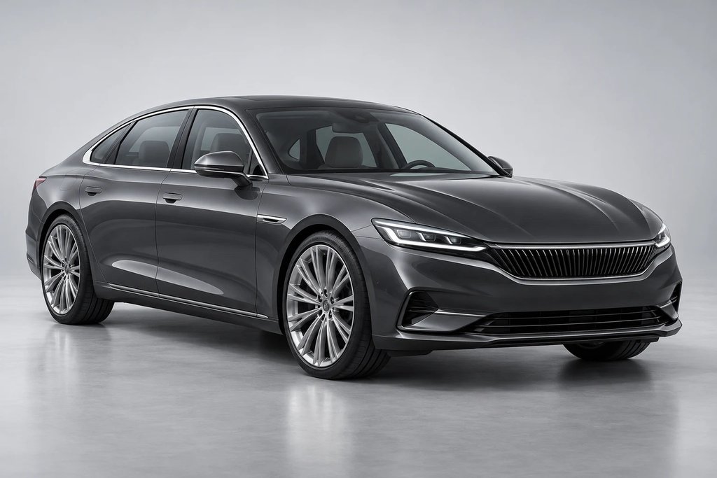 LINIE · luxury sedan